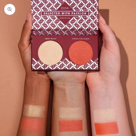NEW Zoeva Spice of Life Highlighter & Contour Palette - Picture 8 of 9